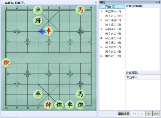 大多数全象棋残局答案分享