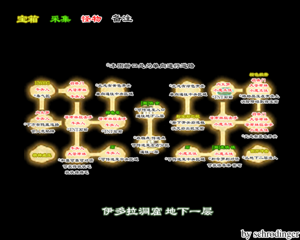 符文工房4全收集地图分享