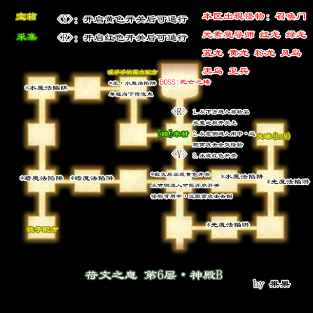 符文工房4全收集地图分享