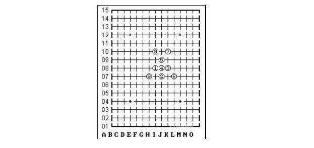 五子棋斜三阵图片